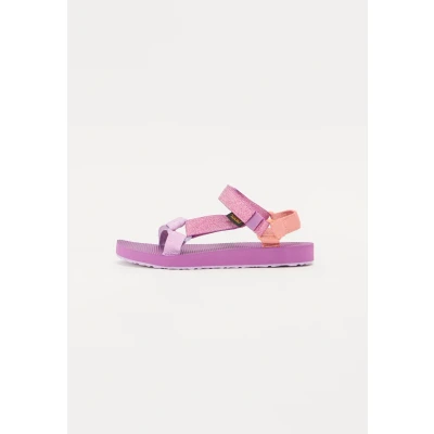 Abbildung von Teva Mädchen Orginal Universal Metallic Sandale, Pink/Violett, Mehrfarbig