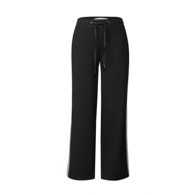 Abbildung von Street One Straight LEG Structure Jogginghose, Damen, Größe: 40x30, Schwarz