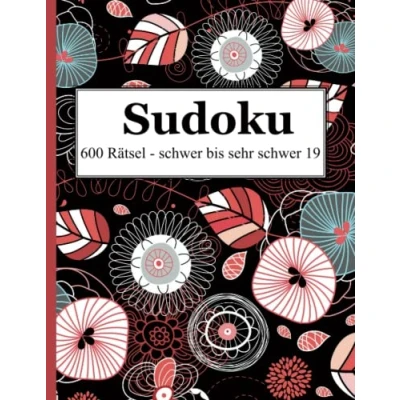 Abbildung von Sudoku 600 Rätsel schwer bis sehr 19