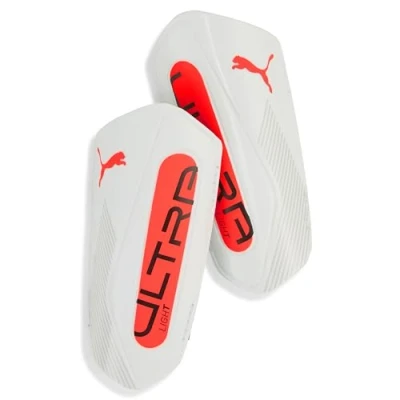 Abbildung von PUMA ULTRA Light Strap, Unisex Schienbeinschoner, White Glowing Red, L 030992