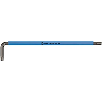 Abbildung von Wera 05024477001 967 SXL HF TORX Winkelschlüssel Mehrfarbig mit Haltefunktion, Lang, TX 27