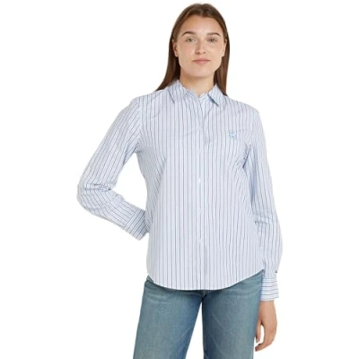 Abbildung von Tommy Hilfiger Hemdbluse &quot;STRIPE REGULAR SHIRT&quot;, mit Streifendessin