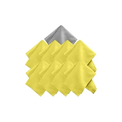 Abbildung von Edison &amp; King Brillenputztuch, Mikrofasertücher Multipack, Mikrofasertuch (20x20 cm, 9er Pack, Optikerqualität)