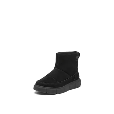 Abbildung von Sorel Explorer III SLIP ON WP Plateaustiefelette, Damen, Größe: 42, Black/sea salt Veloursleder