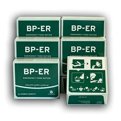 Abbildung von BP ER Elite Emergency Food 6 x 500 Gramm Einheiten, Camping Outdoor Vorsorge vom führenden Hersteller GC Rieber Compact aus Norwegen (neueste Charge und Zertifikat Händler Lebenskraft)