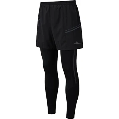 Abbildung von Ronhill Herren Tech Twin Tight All Black, X Large