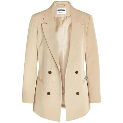 Abbildung von Noisy May Vivian Kurzmantel, Damen, Größe: Large, Beige