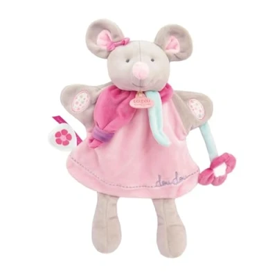 Abbildung von Doudou et Compagnie DC3085 Puppet Maus Pearly, rosa
