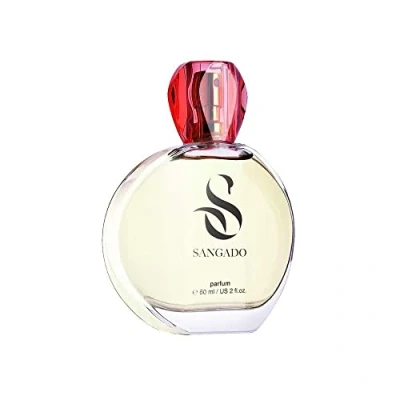 Abbildung von SANGADO ZEUS, Parfüm für Damen, 8 10 Stunden Langanhaltend, Luxuriös Duftendes, Blumiges Holziges Moschus, Zarte französische Essenszen, Extra konzentriert (Parfüm), 60ml