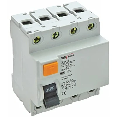 Abbildung von Voltimerc Differentialschalter 4P 40A 300mA