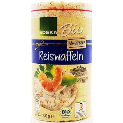 Abbildung von Edeka Bio Reiswaffeln Meersalz, 12er Pack (12 x 100g)