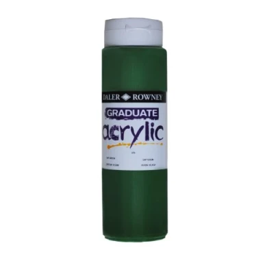 Abbildung von Daler Rowney Graduate Acrylfarbe 500 ml Sap Green