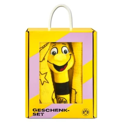 Abbildung von Borussia Dortmund Unisex Babys BVB Geschenkset Emma Geschenkeset, gelb, One Size