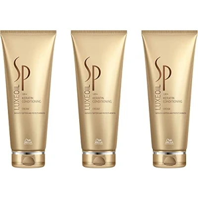 Abbildung von Wella SP Luxe Oil Keratin Conditioning Creme 3x200 ml
