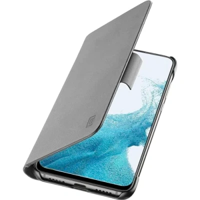 Abbildung von Cellularline Book Galaxy S23 Essentieller Schutz mit magnetischer schwarzer Sicherheitschließung