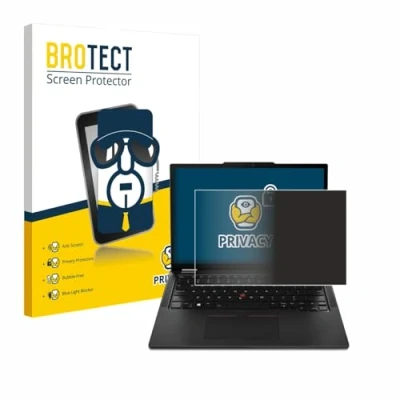 Abbildung von BROTECT Anti Spy Blickschutzfolie für Lenovo ThinkPad X13 Gen 4 Privacy Screen Protector [Displayschutz Folie, Sichtschutz, Blaulichtfilter]