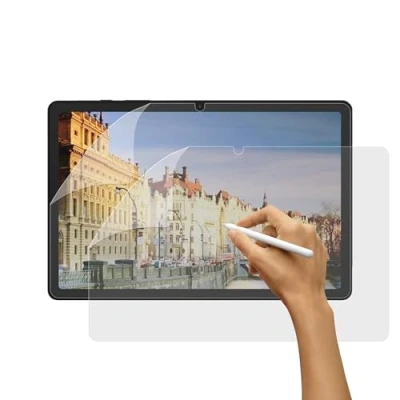 Abbildung von [2 Stück] Like Matte Papier Folie für Samsung Galaxy Tab A9+/A9 Plus 11 Zoll 2023 (SM X210/X215/X216), [Blendfreiem] PET Gefühl Displayschutzfolie zum Zeichnen, Schreiben, Skizzieren