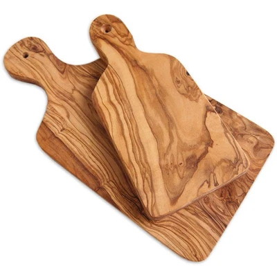 Abbildung von Olivenholz erleben Schneidebrett, (Set, 2 St.)