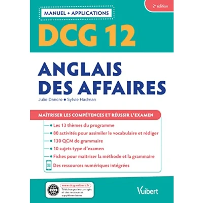 Abbildung von DCG 12 Anglais des affaires : Manuel et Applications: Maîtriser les compétences réussir l&#039;examen