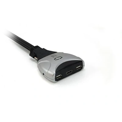 Abbildung von LevelOne KVM 0290 2 Port USB HDMI Cable Switch
