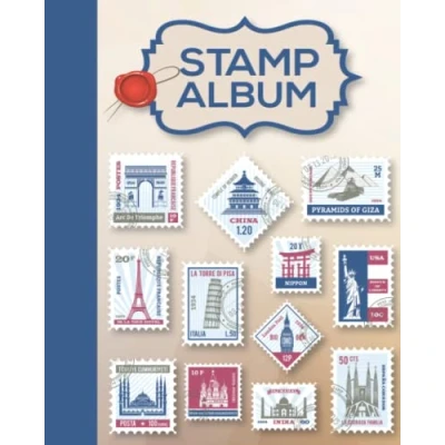 Abbildung von Stamp Album: Professional Collecting Album For Collectors Traveler Worldwide