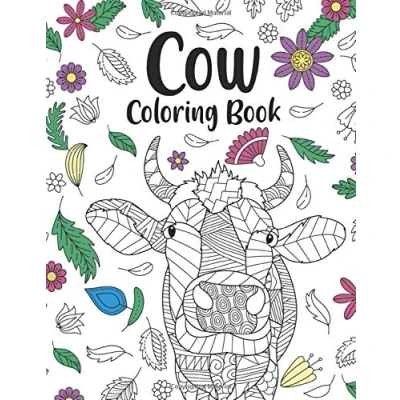 Abbildung von Cow Coloring book: An Adult Book with Humor Lover Funny Quotes, Best Gift for Owner Farmer, Dairy