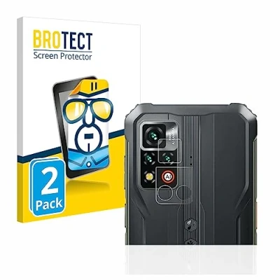 Abbildung von BROTECT (2 Stück Schutzfolie für Blackview BV9200 (NUR Kameraschutz) Displayschutz Folie Ultra Klar
