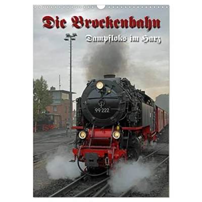 Abbildung von Die Brockenbahn (Wandkalender 2025 DIN A3 hoch), CALVENDO Monatskalender