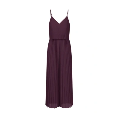 Abbildung von Apart Plisseeoverall Jumpsuit, Damen, Größe: 42, Pflaume