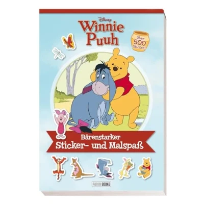 Abbildung von Disney Winnie Puuh: Bärenstarker Sticker und Malspaß: über 500 Sticker!