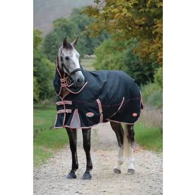 Abbildung von Weatherbeeta Detach A Neck Medium Comfitec Premier with Therapy Tec 220g Schwarz/Silber/Rot 160/215