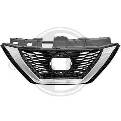 Abbildung von DIEDERICHS 6046941 Kühlergrill chrom/schwarz NISSAN: Qashqai 2