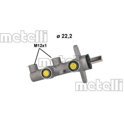 Abbildung von METELLI 05 1207 Hauptbremszylinder 22,20 Aluminium HONDA: Jazz 2 Schrägheck