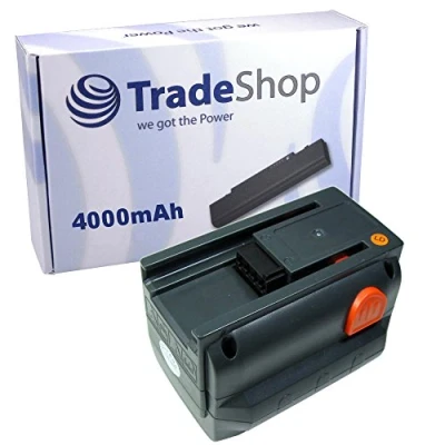 Abbildung von Trade Shop Li Ion Akku 18V / 4000mAh kompatibel mit Gardena 8835 U, 8839 00.701.00, 08835 20, 08839 20