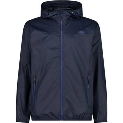 Abbildung von CMP Herren Giacca da pioggia Uomo Con Cappuccio fisso 32X5807 Regenjacke, Deep Lake, L