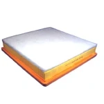 Abbildung von ALCO FILTER MD 8160 Luftfilter 58,0 282,0 296,0 Filtereinsatz RENAULT: TRAFIC 2 Kasten, Bus, Pritsche/Fahrgestell