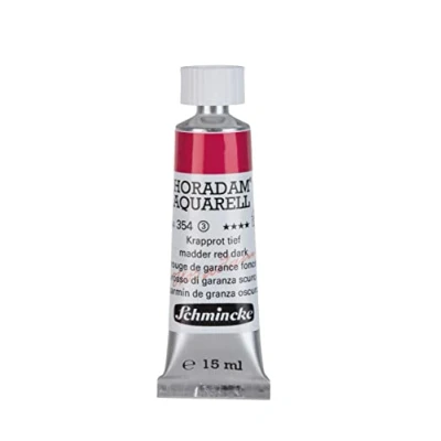 Abbildung von Schmincke HORADAM® AQUARELL feinste Künstler Aquarellfarben, Krapprot tief 15 ml