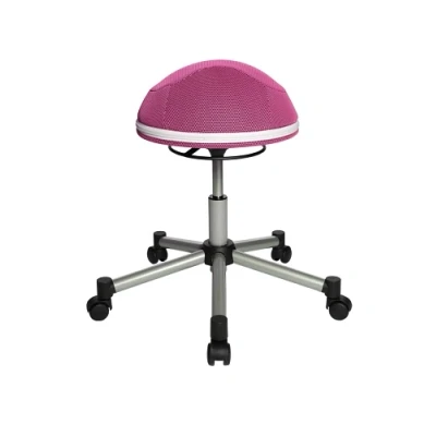 Abbildung von Topstar Fitnesshocker Sitness Halfball silber/rosa one size