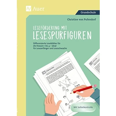 Abbildung von Leseförderung mit Lesespurfiguren: Differenzierte Leseblätter für die Klassen 1 bis 4 ideal Leseanfänger und Leseschwache