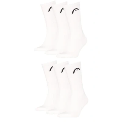 Abbildung von HEAD Herren Crew Sportsocken im 6er Pack (39 42, White)