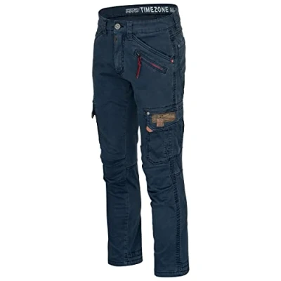 Abbildung von Timezone RogerTZ Roger Herrenhose Cargohose lässig modern (W34/L36, total Eclipse)
