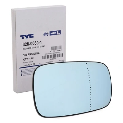 Abbildung von TYC 328 0080 1 Außenspiegelglas links RENAULT: MEGANE 2 Kombi, LAGUNA 2, CLIO 3