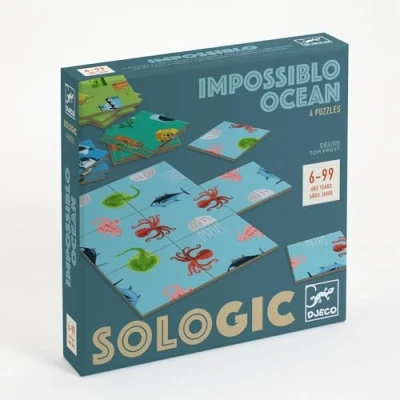Abbildung von DJECO Lernspielzeug SOLOGIC: Impossiblo Legespiel Denkspiel Logikspiel Kinder ab 6