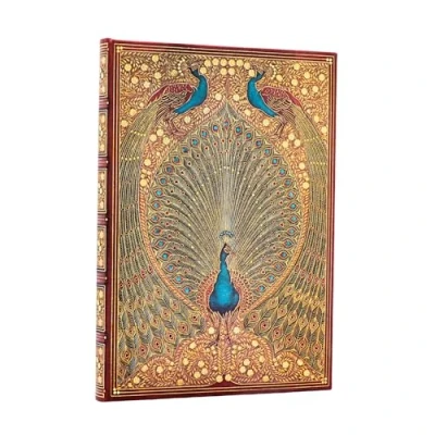 Abbildung von Hafiz&#039;s Peacocks Sangorski &amp; Sutcliffe Midi Lined Elastic Band 120 Gsm