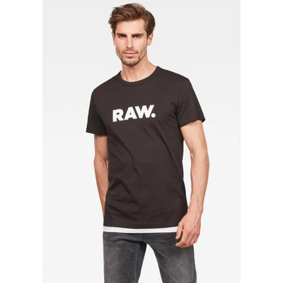 Abbildung von G Star Holorn Tshirt print, Herren, Größe: XL, Black
