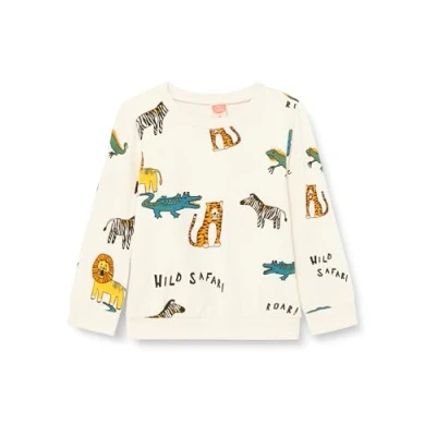 Abbildung von Koton Babyboy Crew Neck Long Sleeve Animals Printed Sweatshirt