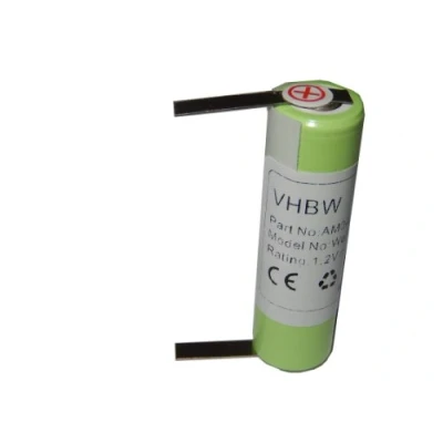 Abbildung von vhbw Akku kompatibel mit Tondeo Eco XS Silver 3268 Rasierer (2000 mAh, 1,2 V, NiMH)