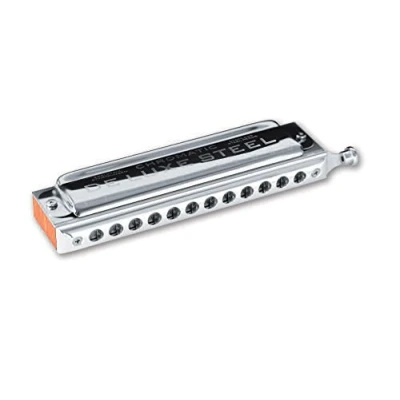 Abbildung von C·A·SEYDEL &amp; Söhne DE LUXE STEEL Solo Mundharmonika 54480 in A
