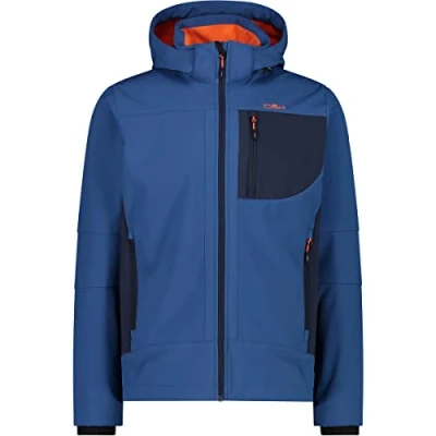 Abbildung von CMP Herren Softshelljacke mit abnehmbarer Kapuze, Blaustein, 56