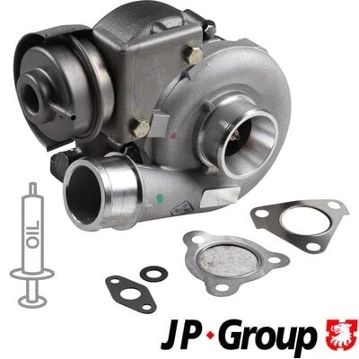 Abbildung von JP GROUP 3517400700 Turbolader Abgasturbolader inkl. Dichtungssatz HYUNDAI: SANTA FE 2